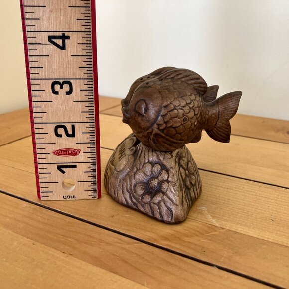 Tropical Fish Salt & Pepper Shakers Hawaii Base Vintage Treasure Craft Tiki Bar - Picture 3 of 7